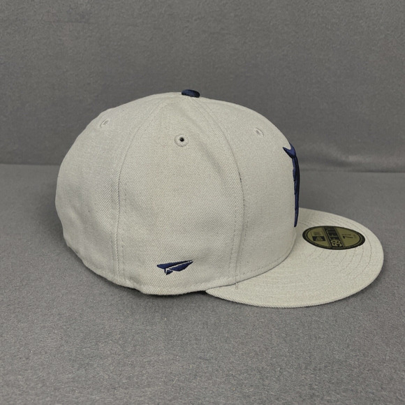 Benny Gold "DoughBoy" 5950 Cap 7 3/4 New Era Light Gray 59Fifty Hat - Picture 7 of 11